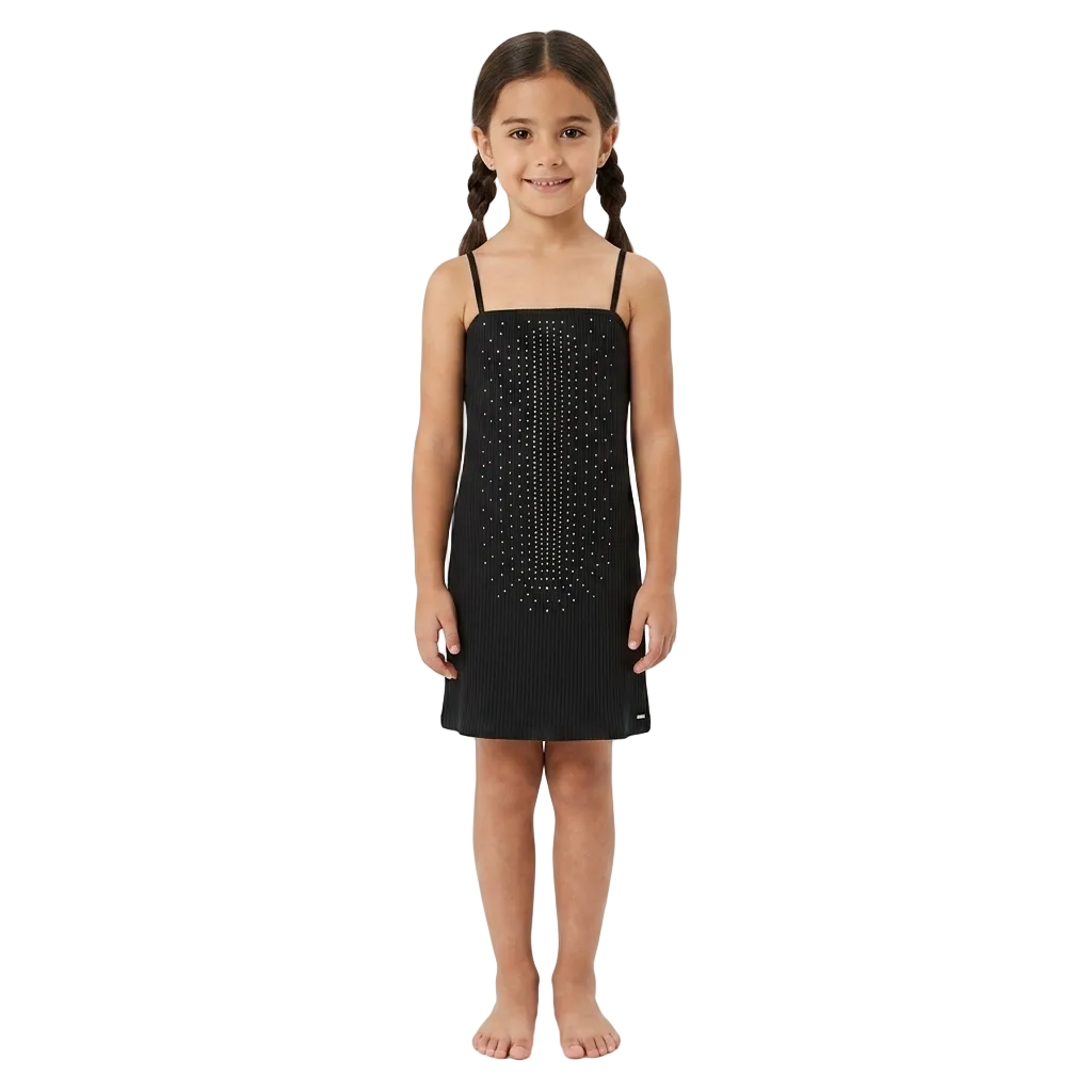 Vestido Gloss Negro brillos Niña Grande 31844-008910
