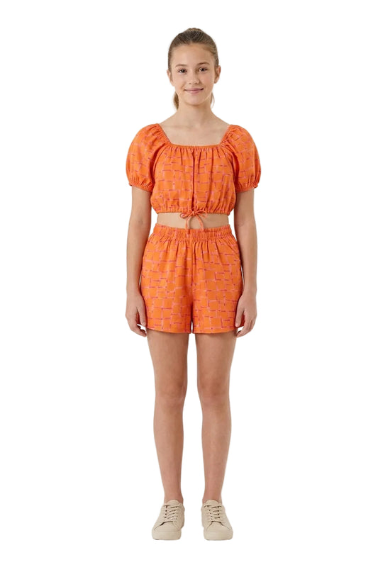 Conjunto Gloss Naranja Niña Grande 31859-171562