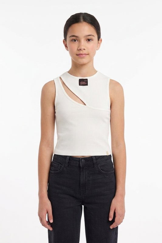 Camisa Blusa Gloss Blanca Niña Grande 31875_000106