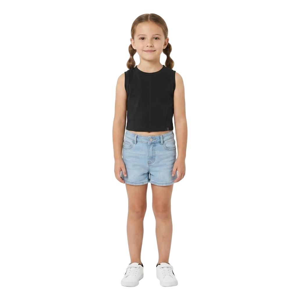 Camisa Blusa Gloss Negra Niña Grande 31878_008910