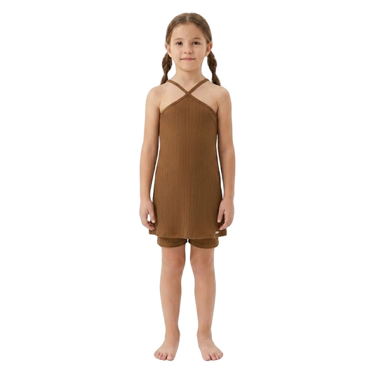 Vestido Gloss Cafe Niña Grande 31830-181155 promo 3x1000