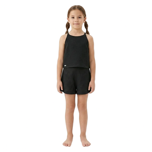 Camisa blusa Gloss Negra Niña Grande 31833-008910