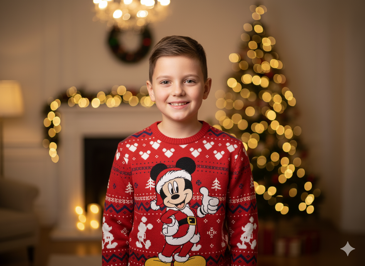 Sueter sweaters rojo niño mickey niño B1-AD-T102G