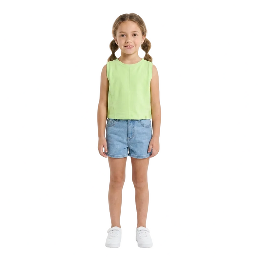 Camisa Blusa Gloss Verde Niña Grande 31878-020225