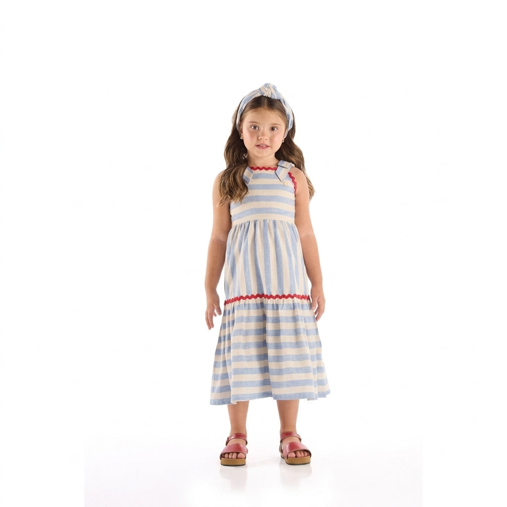 Vestido azul celeste niña Up Baby 46304-154312