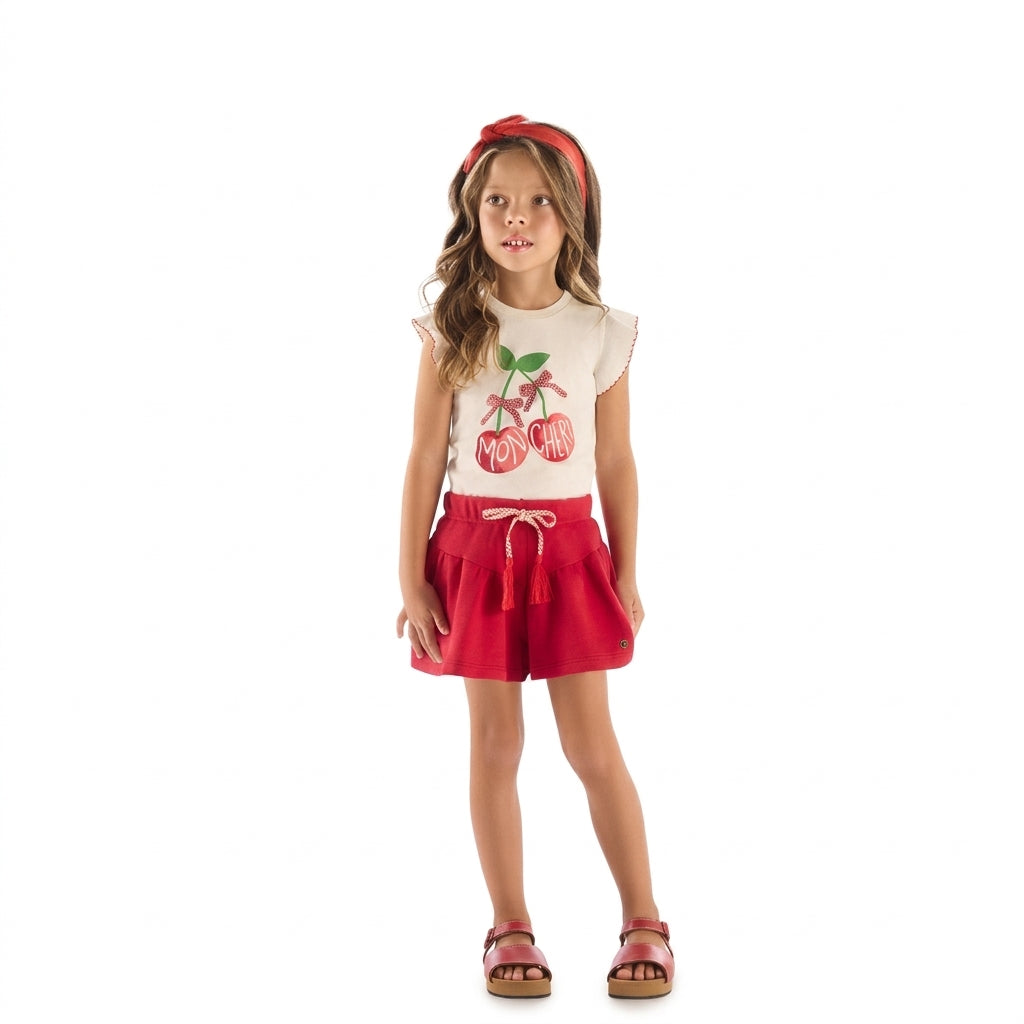 Set conjunto cerezas cherry niña Up Baby 46301-000106