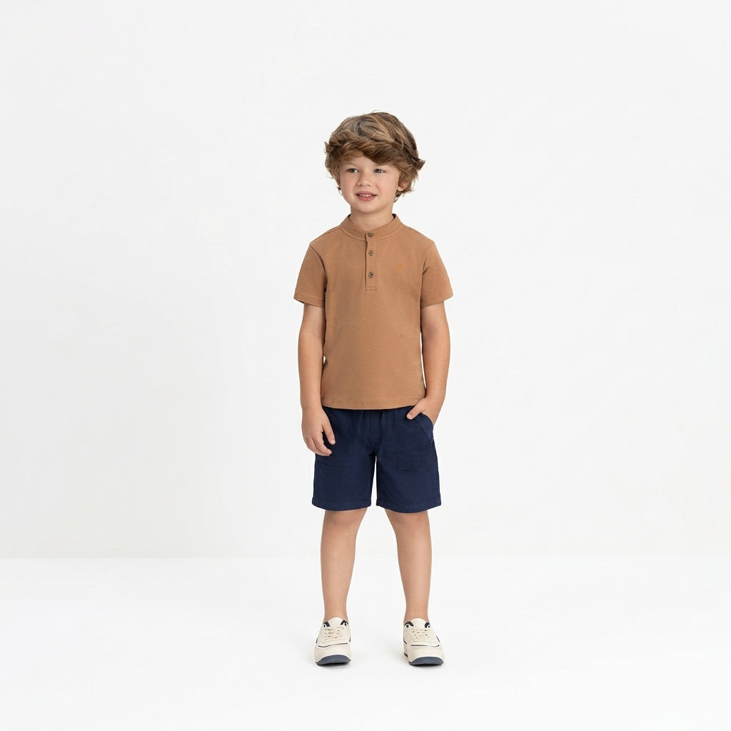 Camisa henley cafe niño Up Baby 46259-161333