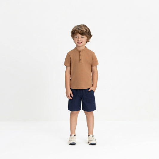 Camisa henley cafe niño Up Baby 46259-161333