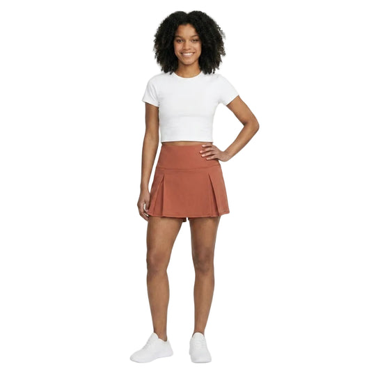 Falda short cafe niña Gloss 32148-171436
