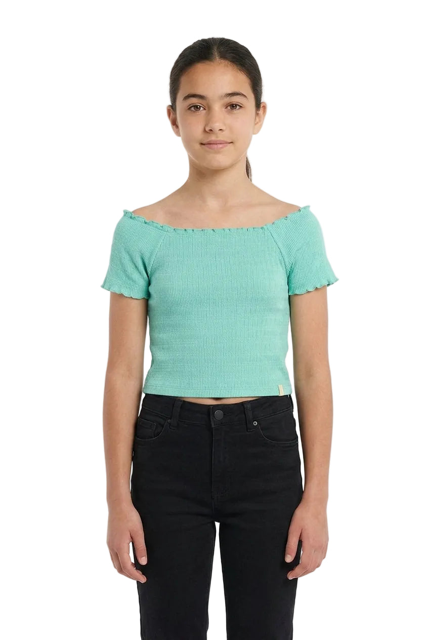 Camisa Blusa Gloss Verde Niña Grande 31877-155218