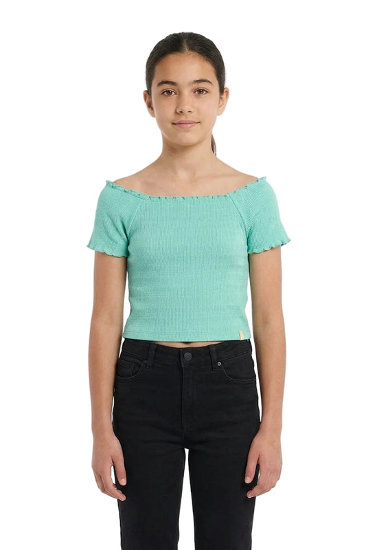 Camisa Blusa Gloss Verde Niña Grande 31877-155218
