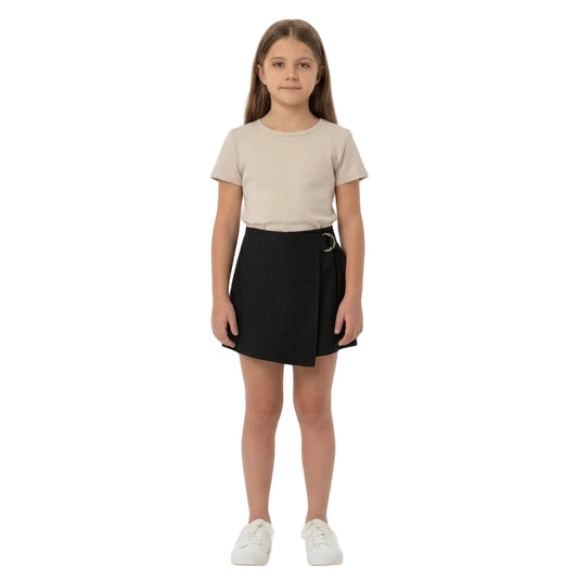 Falda short Gloss Negra Niña Grande 31834-008910