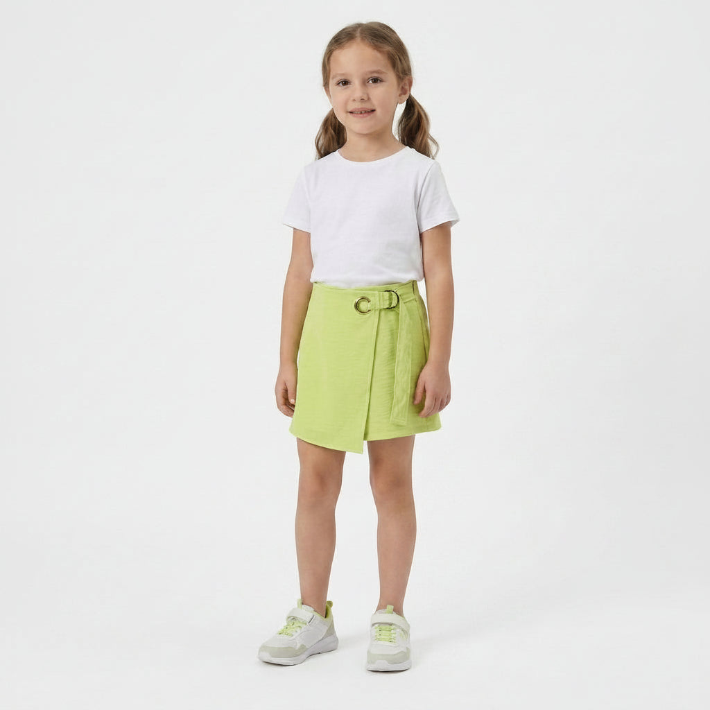 Shorts Falda Gloss Verde Niña Grande 31834-130535