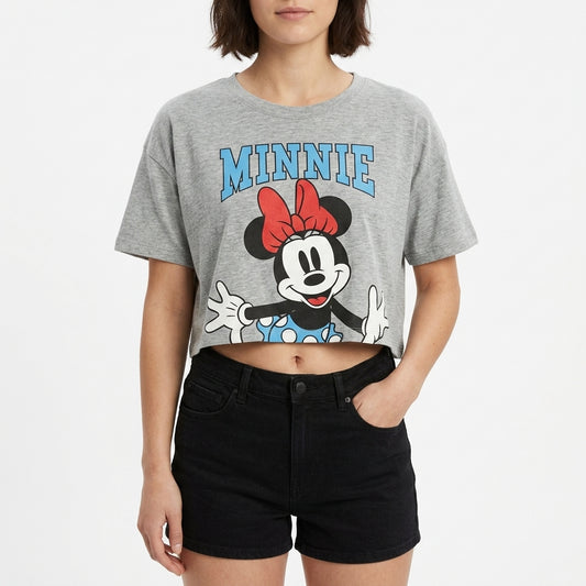 Camisa mujer dama Minnie gris B1-AD-3311C promo 3x1000