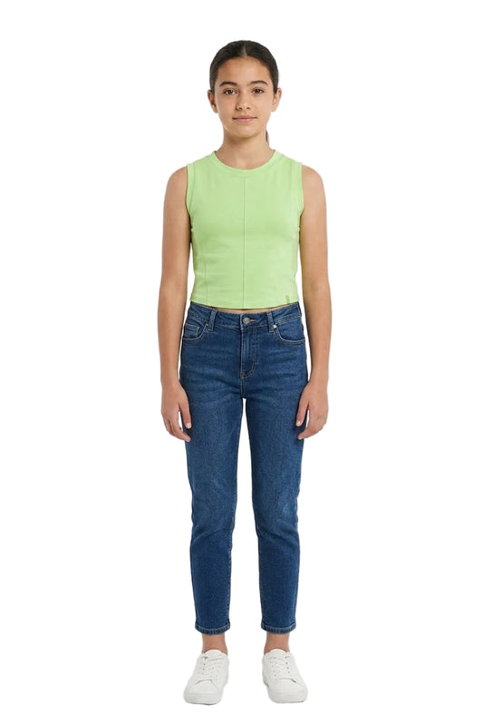 Camisa Blusa Gloss Verde Niña Grande 31878-020225