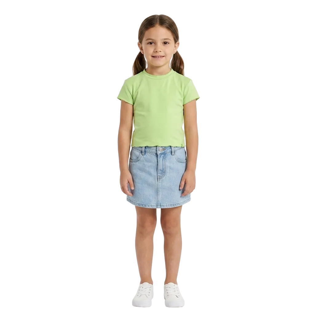 Camisa Blusa Gloss Verde Niña Grande 31873-020225