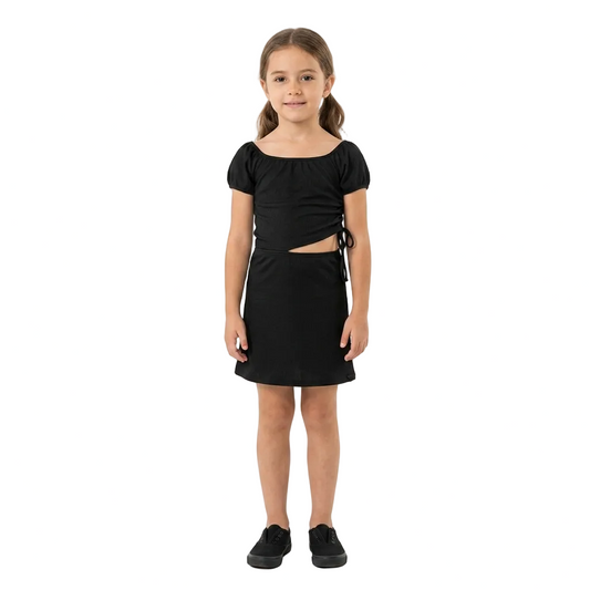 Vestido Gloss Negro Niña Grande 31850-008910