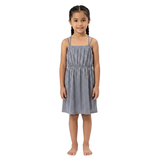 Vestido Gloss Gris Niña Grande 31847-17502