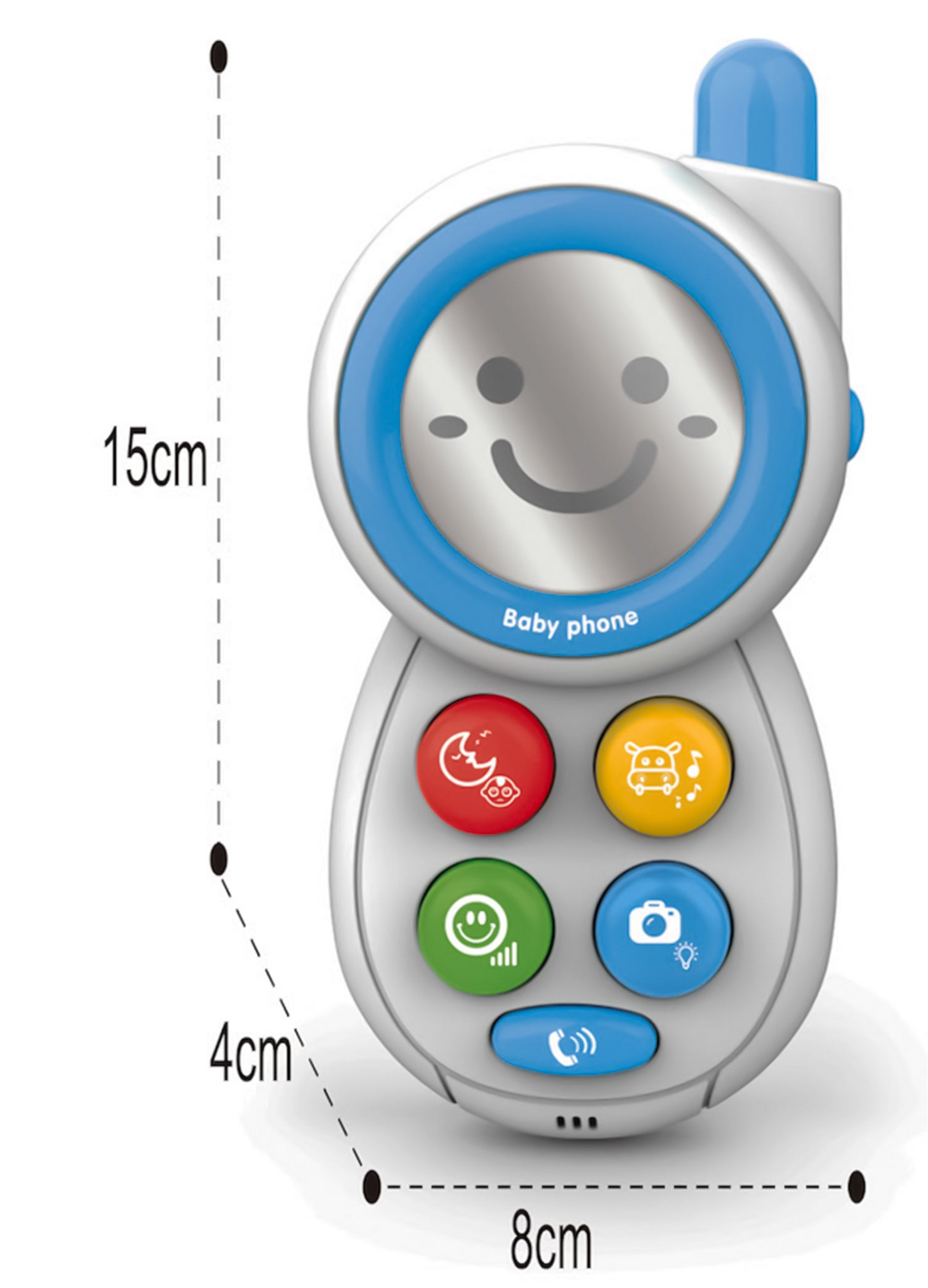 Juguete telefono musical bebe niño niña Tinytots HE0512 promo 3x1000