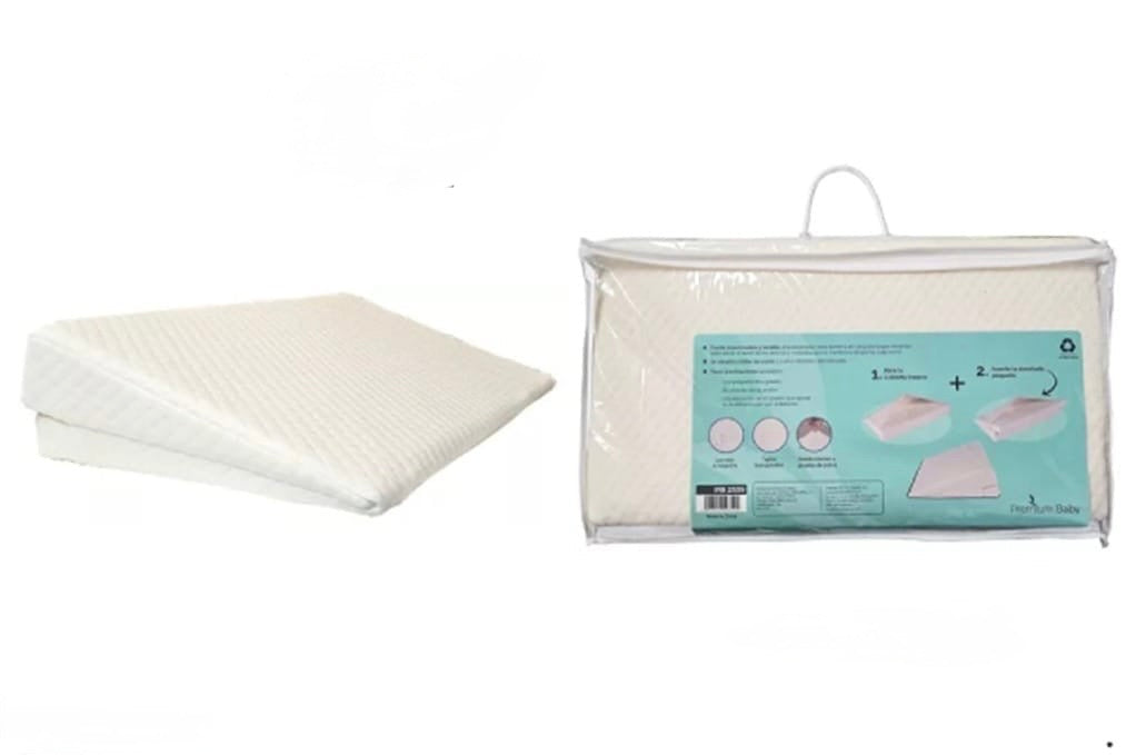 Almohada anti reflujo Premium Baby para cuna de bebé