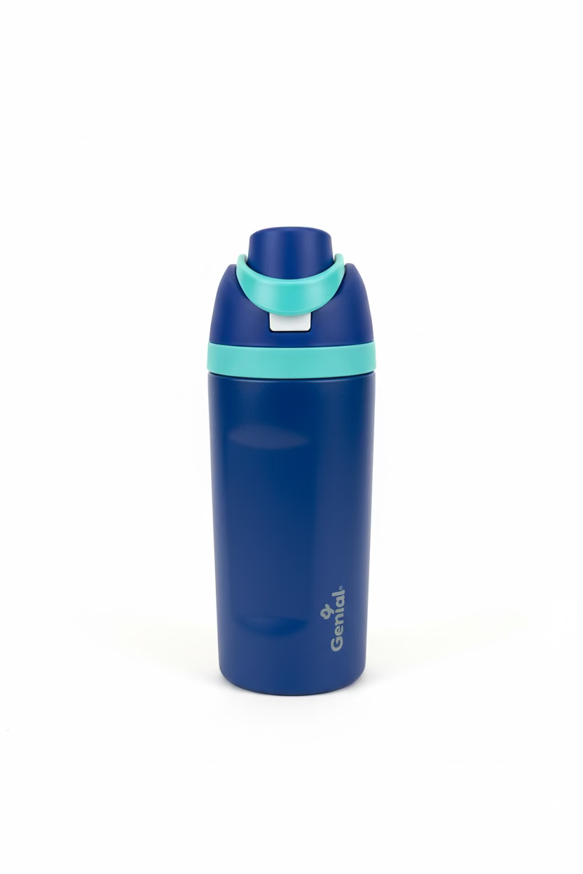 Termo térmico acero inoxidable Genial DuoSip Azul 480ml/16onz