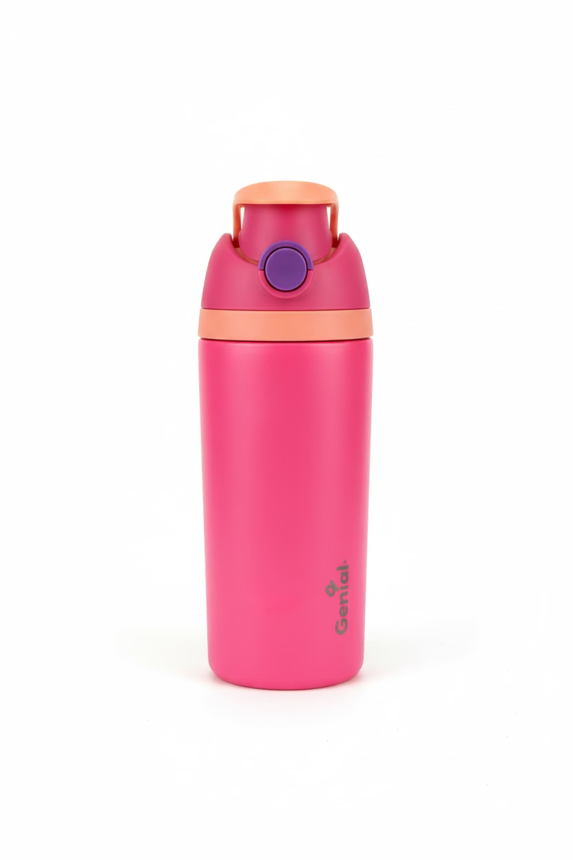 Termo térmico acero inoxidable Genial DuoSip Rosado 480ml/16onz