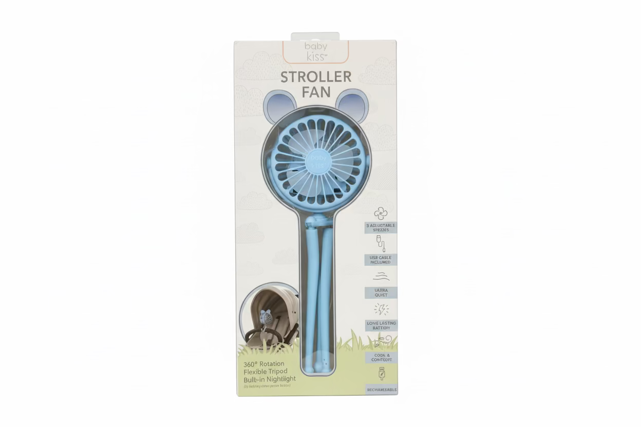 Ventilador Baby Kiss Rotación 360