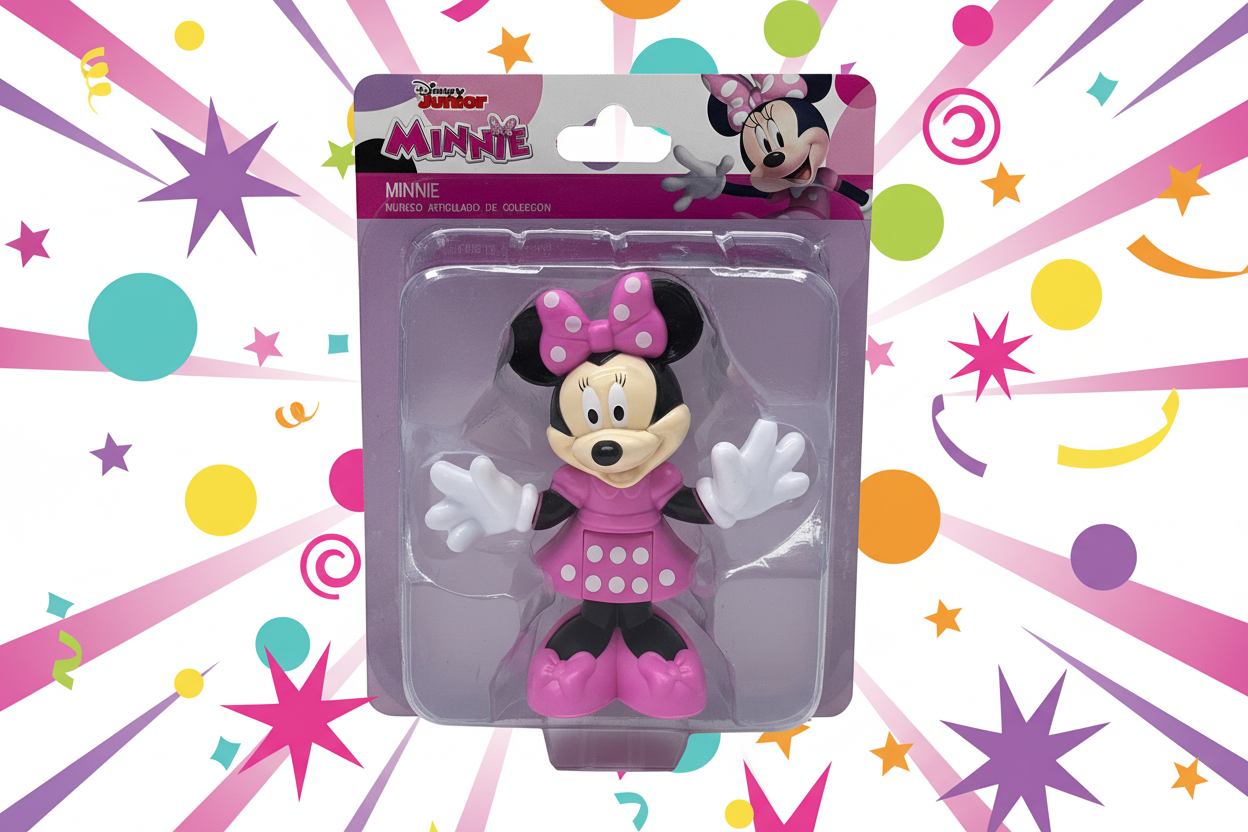 Juguete figura de Minnie 4" Disney DTMN401T promo 4x1000 195100 promo