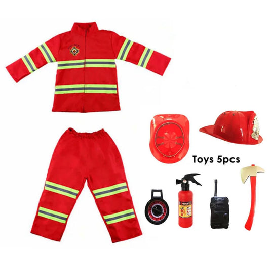 Disfraz bomberos niño niña