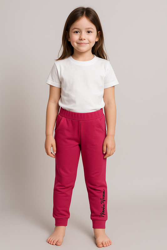 Pantalon Jogger rosado fucsia niña Minnie MM-2635