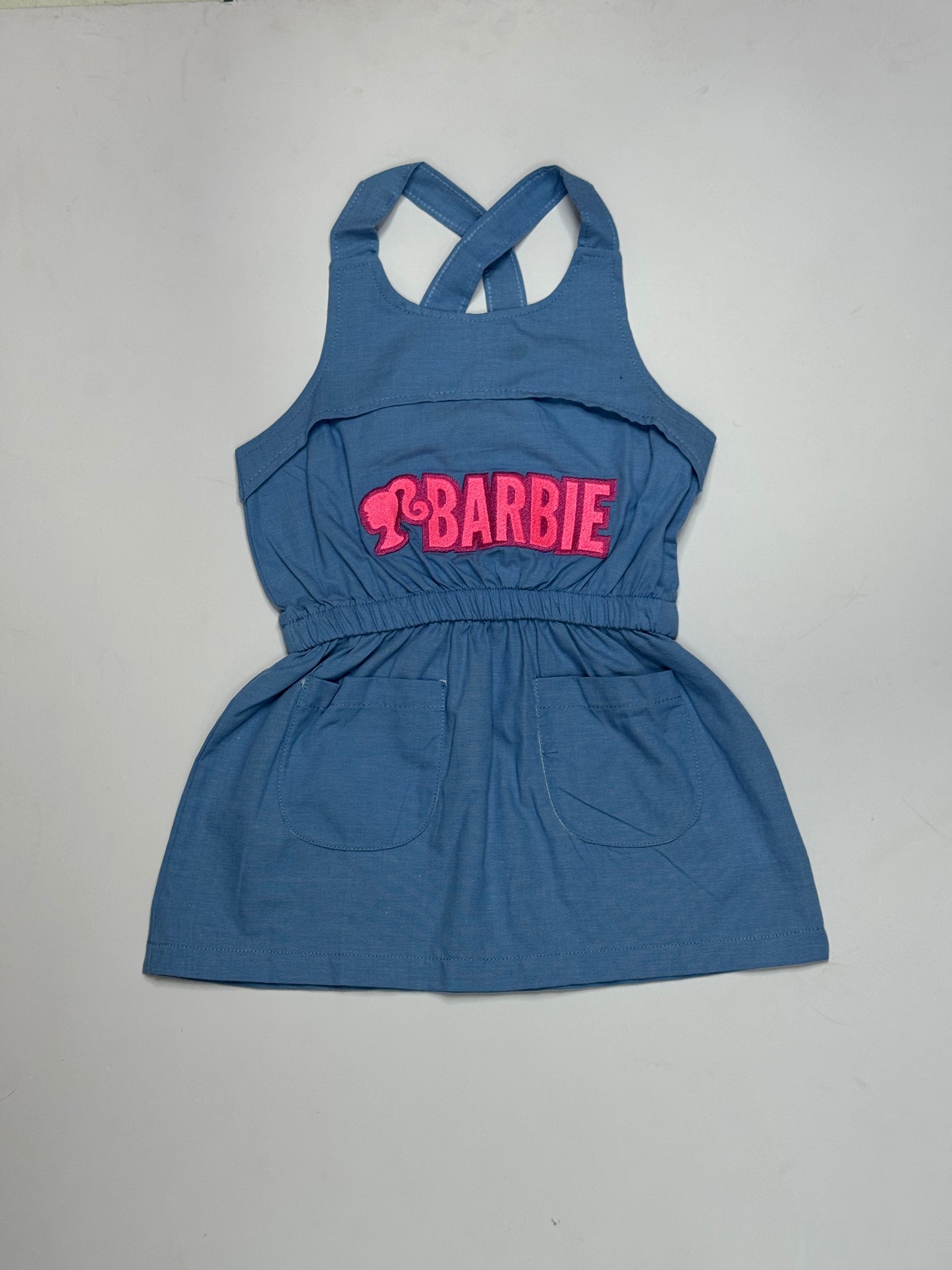Jumper Overall azul claro niña Barbie Disney BA-90044