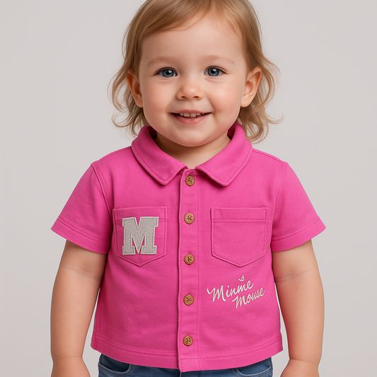 Camisa rosada niña Minnie Disney MM-2518