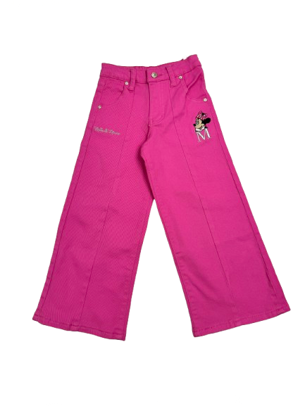 Pantalon jeans rosado niña Minnie Disney MM-2519