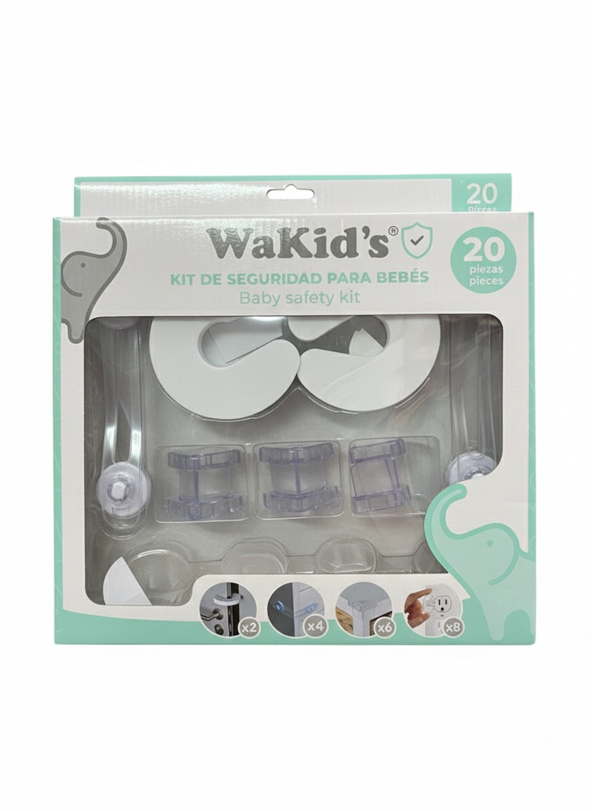 Kit de seguridad bebe niño niña Wakids A-77771
