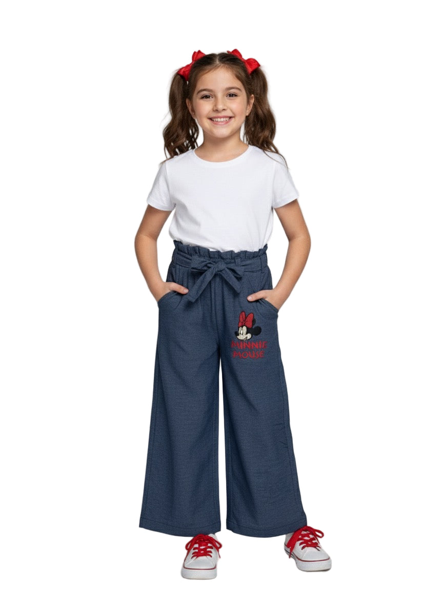 Pantalón azul oscuro niña Minnie Disney MM-2609