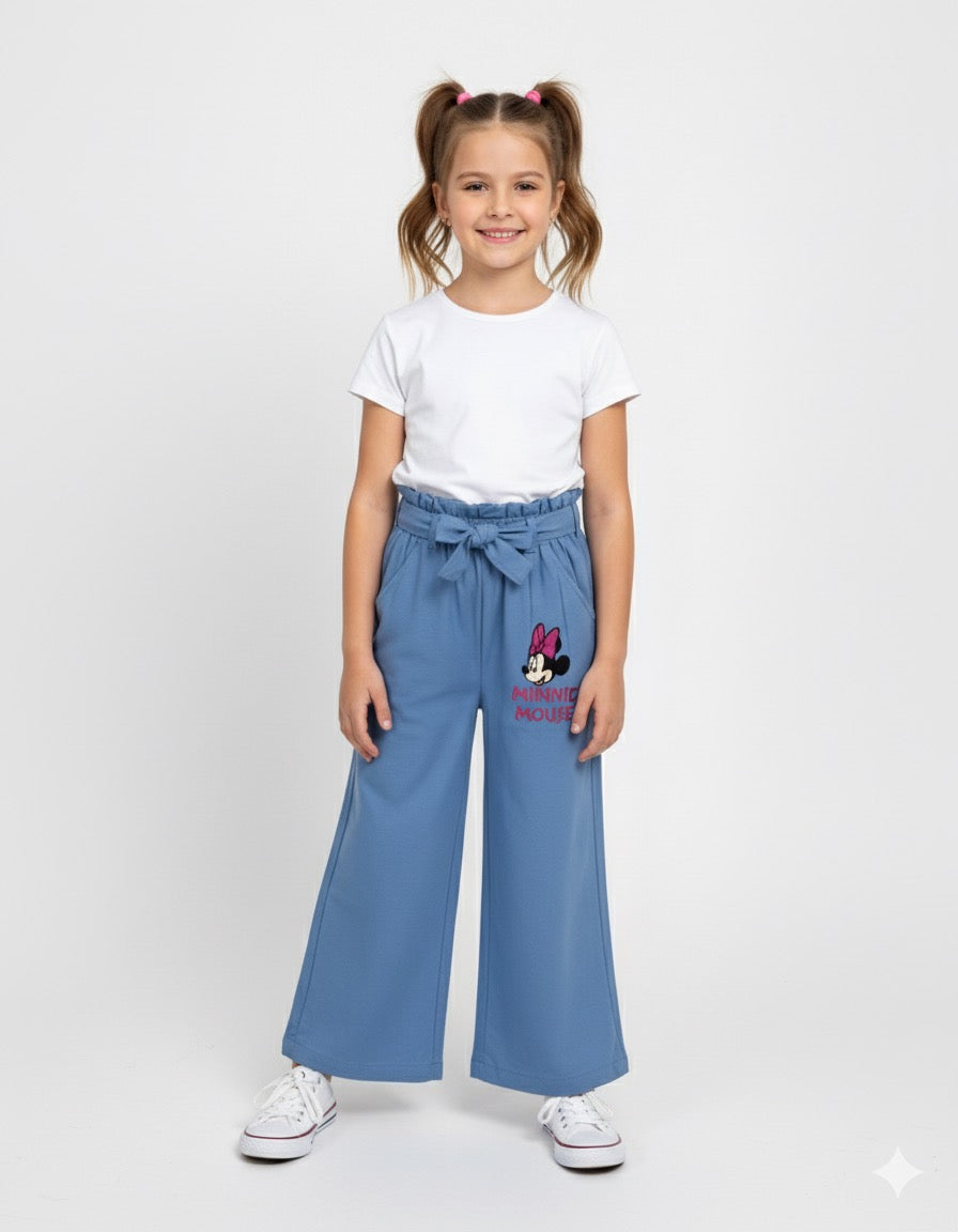 Pantalón azul claro niña Minnie Disney MM-2609