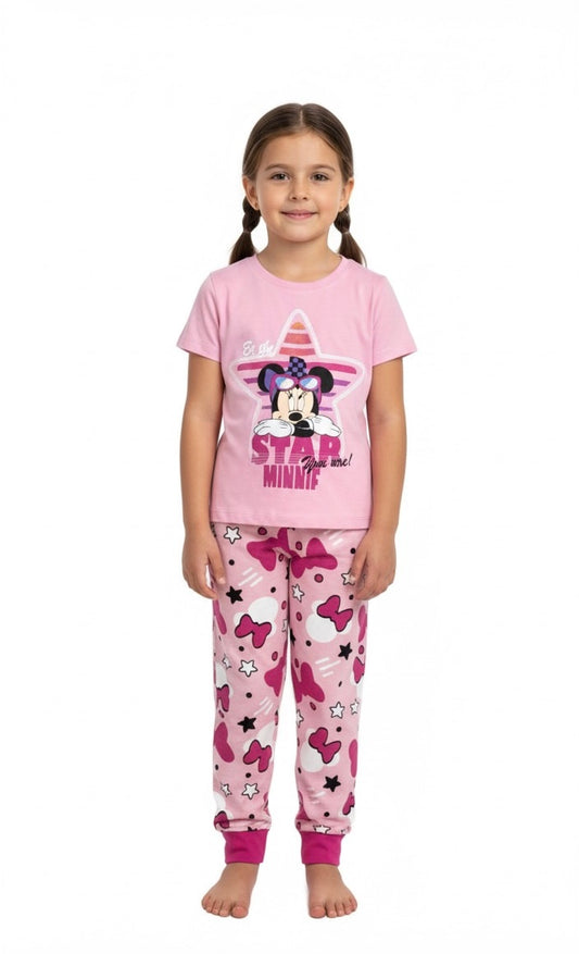Pijama rosada claro niña Minnie Disney MM-2574 promo 2x1000