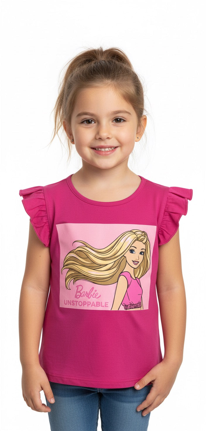 Camisa rosado fucsia niña Barbie Disney BA-90063