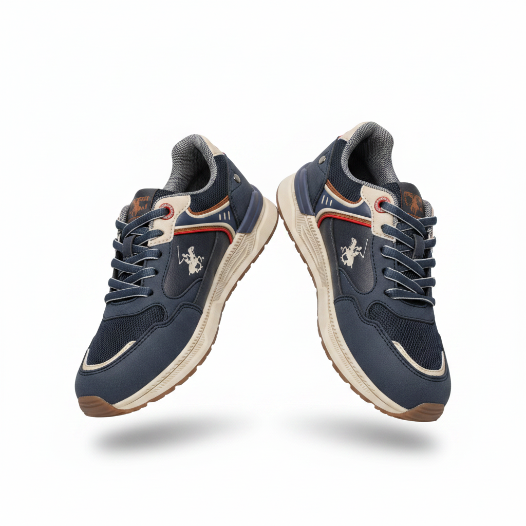 Tennis azules niño STORMY-NV-K5 Polo Club 1045890