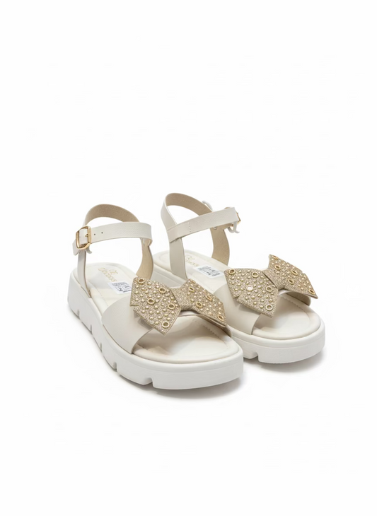 Sandalias beige chongo niña 109006000-006998