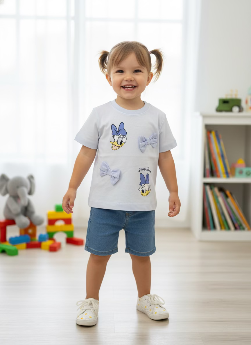 Camisa niña H&M Daisy Duck chongo 1271597019