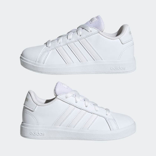 Tenis blanco Adidas plantilla plana