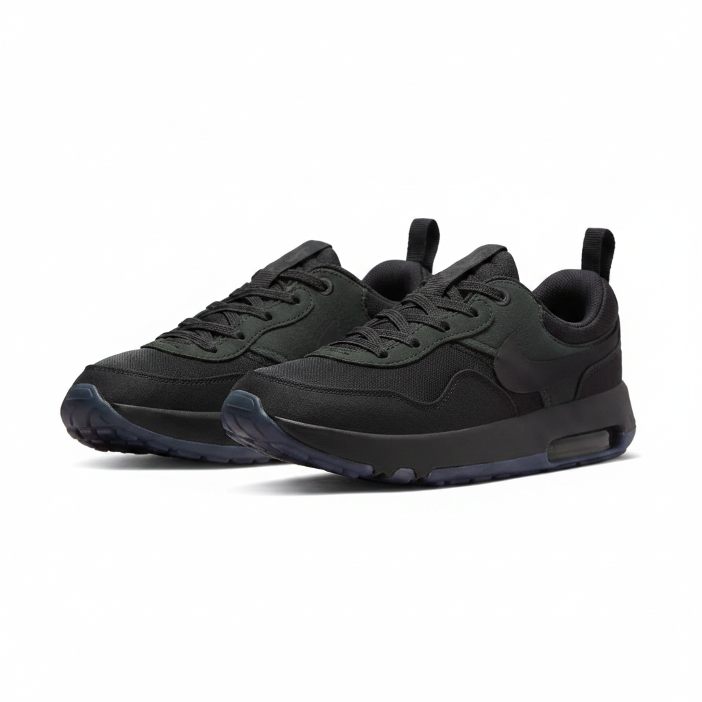 Tenis negros Nike air max zapatos negros promo