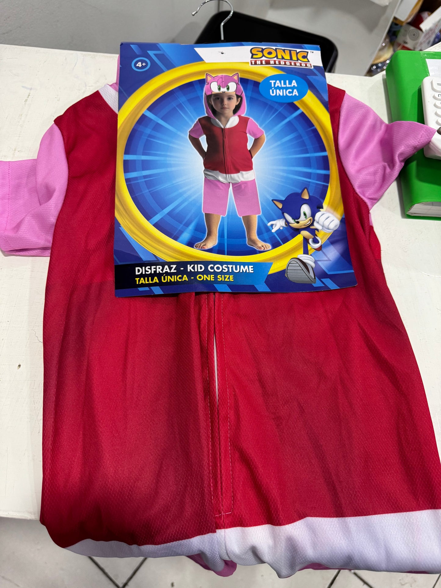 Disfraz niña sonic Amyrose ST-AMY-RP48 590490