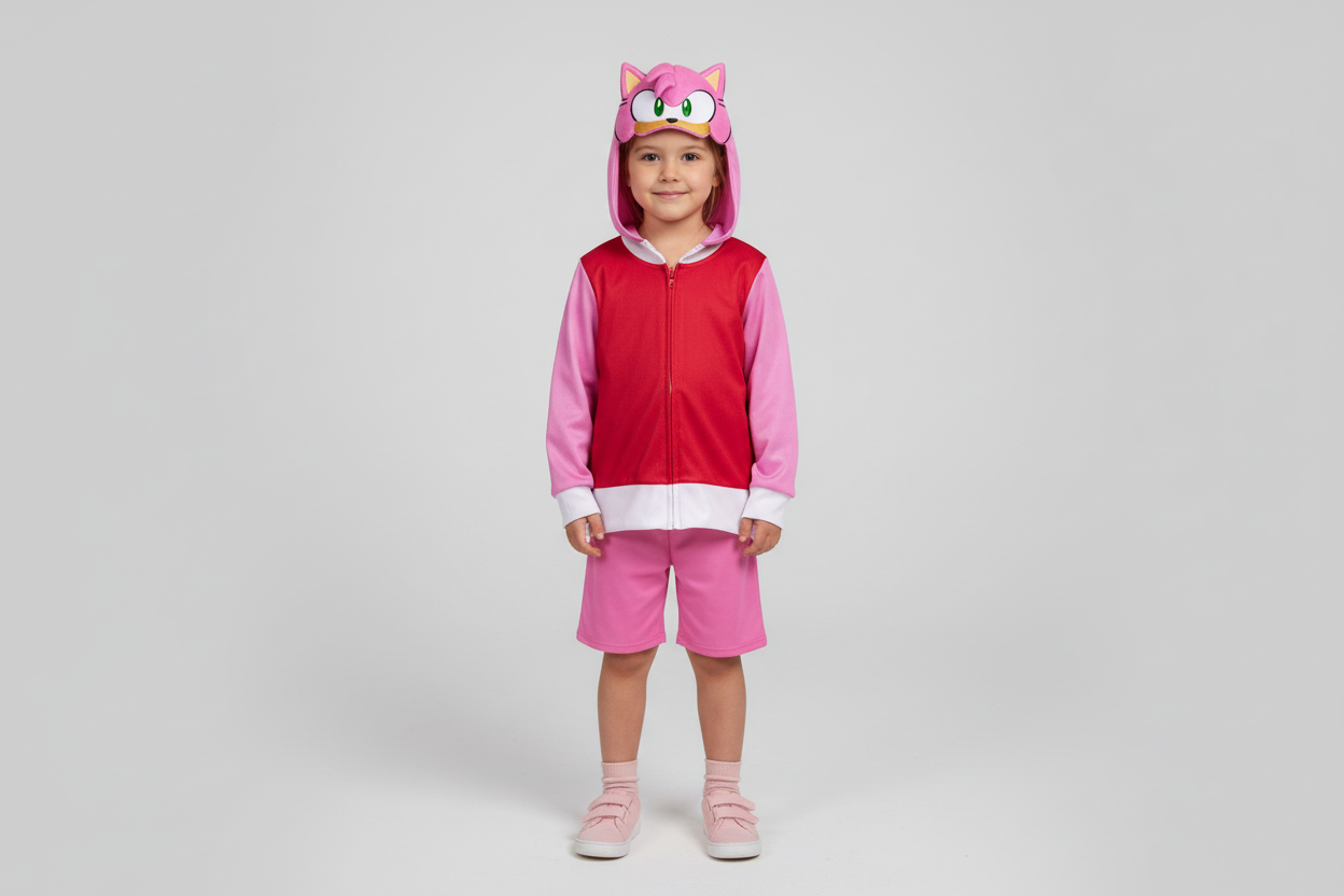 Disfraz niña sonic Amyrose ST-AMY-RP48 590490