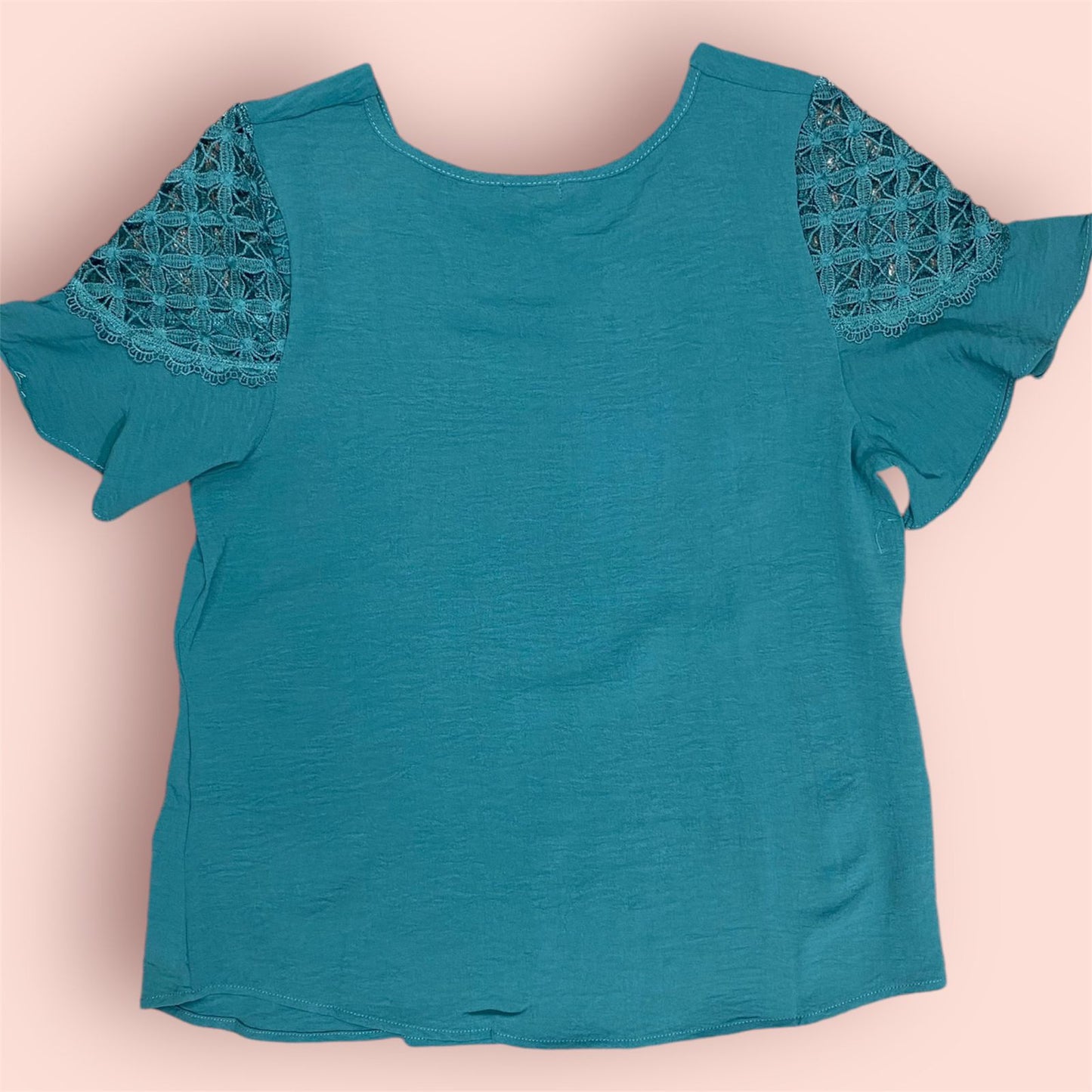 Camisa Blusa dama mujer color verde Aqua azul  IN1-1661 390290 promo 4x1000