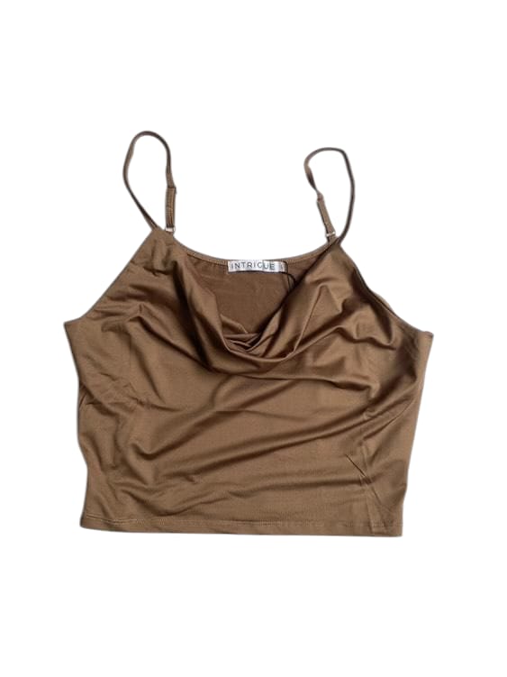 Camisa blusa dama mujer cafe INT1-667 390290 promo 4x1000