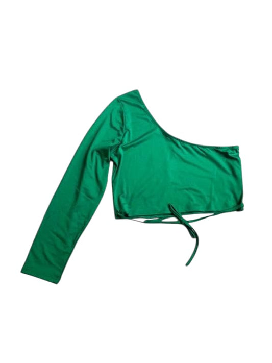 Camisa blusa dama mujer color verde intrigue INT1-672 399299 promo 4x1000