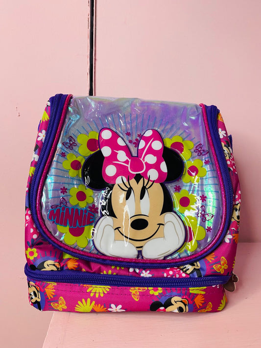 Lonchera minnie rosado 205x225x135 075-03314