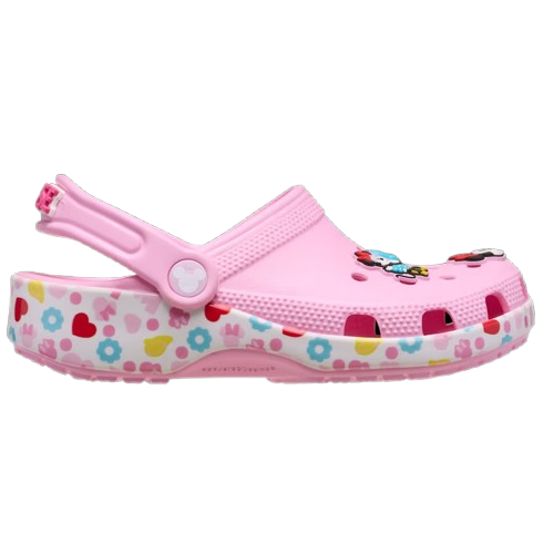 Crocs minnie rosada niña